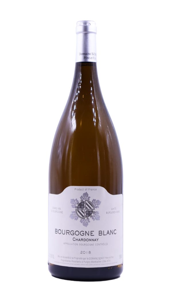 chardonnay. Sylvain Bzikot Bourgogne blanc 2018 Magnum